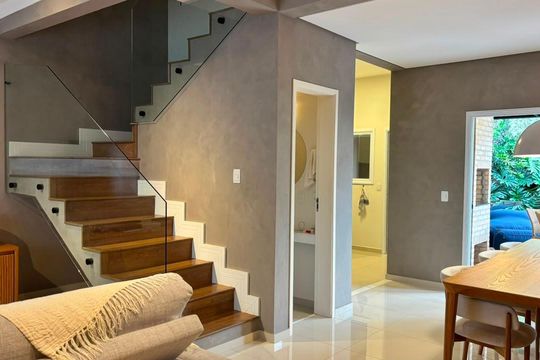 Área externa de casa de condomínio à venda com 3 quartos, 111m² em Chácaras Silvânia, Valinhos