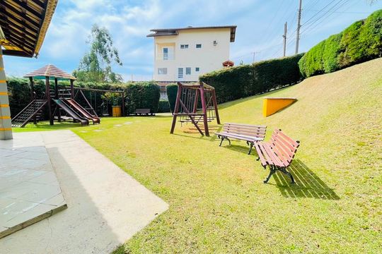 Área comum - Playground da Churrasqueira de casa de condomínio para alugar com 5 quartos, 234m² em Residencial San Diego (paysage Noble), Cotia