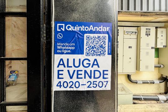 Placa de apartamento para alugar com 1 quarto, 35m² em Centro, Rio de Janeiro