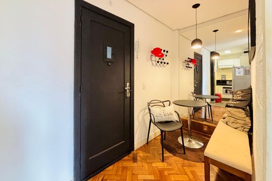 Sala de apartamento para alugar com 1 quarto, 35m² em Centro, Rio de Janeiro