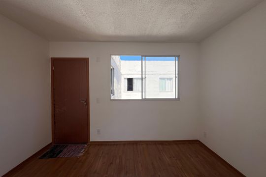Sala de apartamento para alugar com 2 quartos, 45m² em Nacional, Contagem