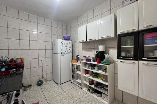 Cozinha de casa à venda com 3 quartos, 90m² em Nacional, Contagem
