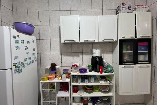 Cozinha de casa à venda com 3 quartos, 90m² em Nacional, Contagem