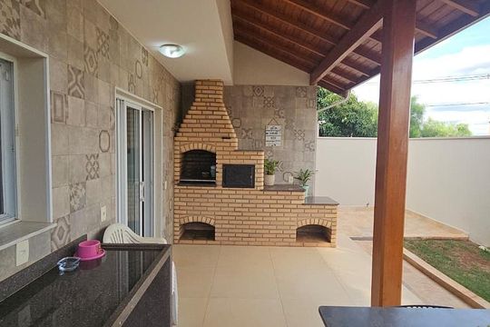 Área externa de casa de condomínio à venda com 4 quartos, 332m² em Residencial Real Park Sumaré, Sumaré