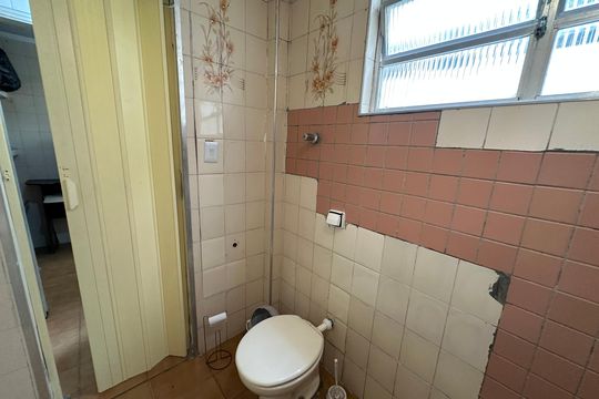 Banheiro de apartamento para alugar com 1 quarto, 94m² em Jardim Independencia, São Vicente