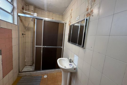 Banheiro 1 de apartamento para alugar com 1 quarto, 94m² em Jardim Independencia, São Vicente