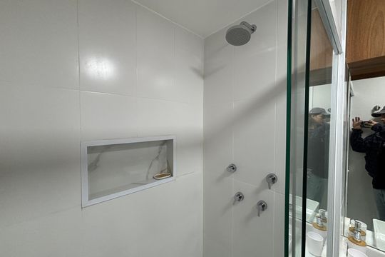 Kitnet Banheiro de kitnet/studio à venda com 1 quarto, 35m² em Perdizes, São Paulo