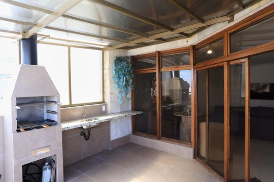 Área comum - Churrasqueira de apartamento à venda com 4 quartos, 230m² em Savassi, Belo Horizonte