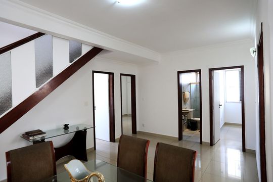 Sala de Jantar de apartamento à venda com 4 quartos, 230m² em Savassi, Belo Horizonte
