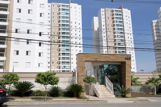 Fachada de apartamento para alugar com 3 quartos, 97m² em Parque Campolim, Sorocaba
