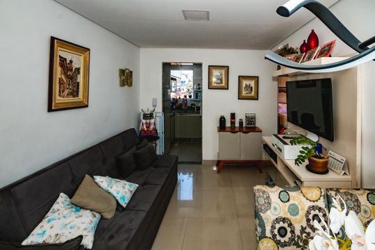 Apartamento à venda com 2 quartos, 54m² em Santa Branca, Belo Horizonte
