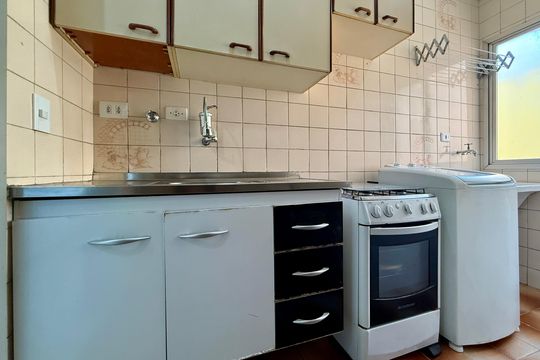 Cozinha de apartamento para alugar com 2 quartos, 45m² em Pedreira, São Paulo