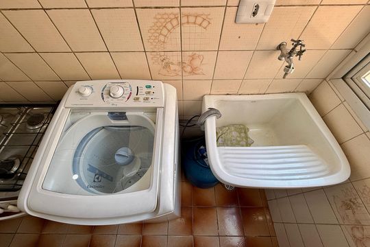 Área de Serviço de apartamento para alugar com 2 quartos, 45m² em Pedreira, São Paulo