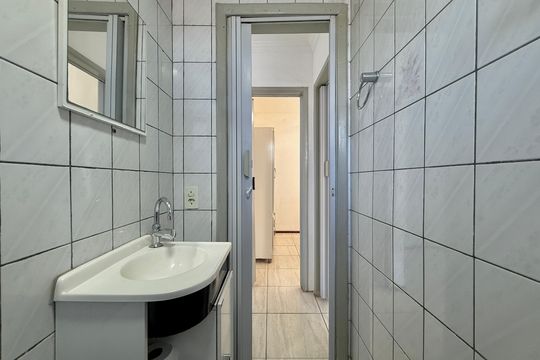 Banheiro de apartamento para alugar com 2 quartos, 45m² em Pedreira, São Paulo