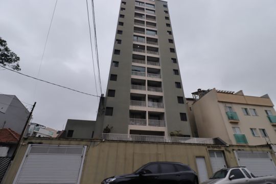 Fachada de apartamento à venda com 2 quartos, 69m² em Vila Vilma, Santo André