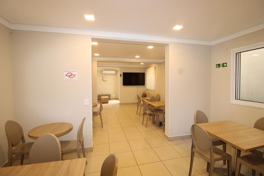 Área comum de apartamento para alugar com 2 quartos, 38m² em Vila Carmosina, São Paulo