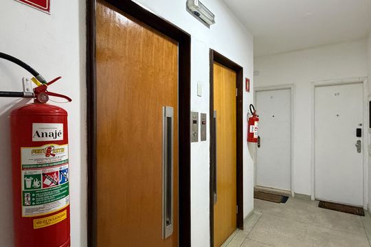 Área comum de apartamento para alugar com 1 quarto, 70m² em Gonzaga, Santos