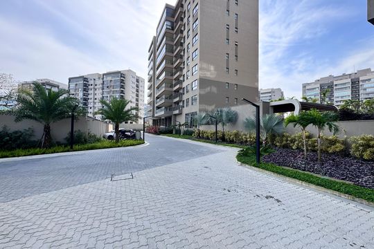 Fachada de apartamento para alugar com 3 quartos, 205m² em Barra da Tijuca, Rio de Janeiro