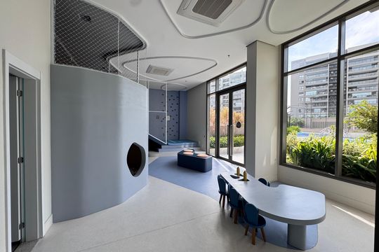 Área comum de apartamento para alugar com 3 quartos, 205m² em Barra da Tijuca, Rio de Janeiro
