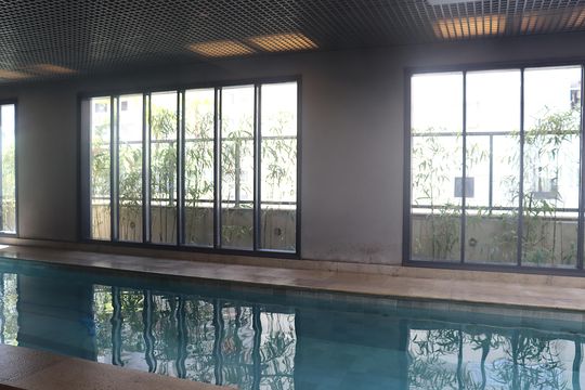 Piscina Coberta de kitnet/studio à venda com 1 quarto, 26m² em Consolação, São Paulo