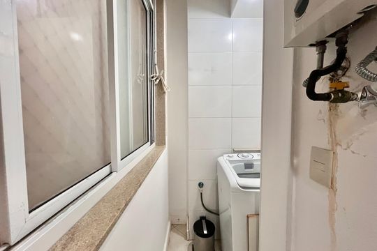 Área de serviço de apartamento para alugar com 1 quarto, 40m² em Leme, Rio de Janeiro