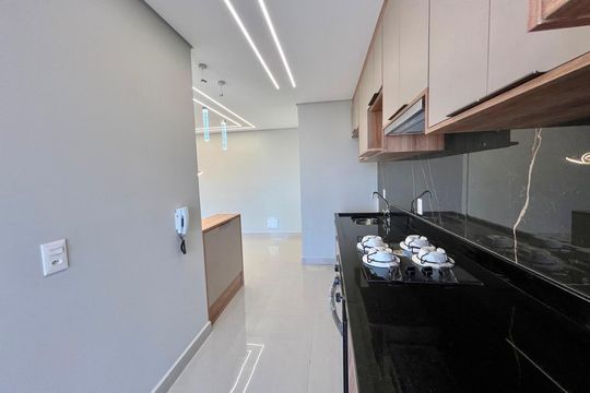 Cozinha de apartamento para alugar com 2 quartos, 66m² em Bonfim, Campinas