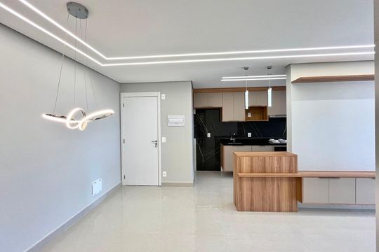 Sala de apartamento para alugar com 2 quartos, 66m² em Bonfim, Campinas