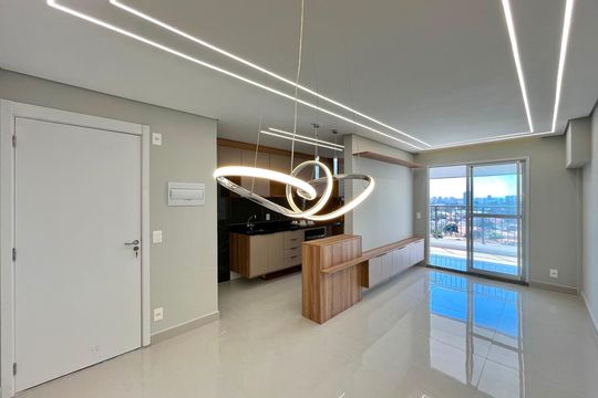 Sala de apartamento para alugar com 2 quartos, 66m² em Bonfim, Campinas