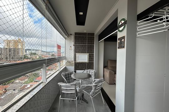 Varanda de apartamento para alugar com 2 quartos, 50m² em Saco Grande, Florianópolis