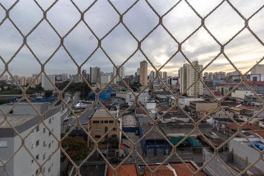 Quarto 1 - vista de apartamento para alugar com 2 quartos, 46m² em Vila das Palmeiras, Guarulhos