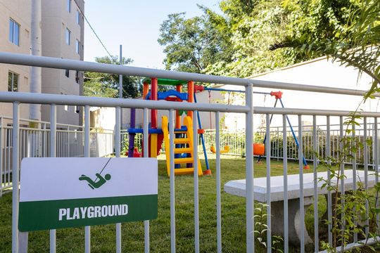 Área comum - Playground de apartamento para alugar com 2 quartos, 42m² em Campo Grande, Rio de Janeiro