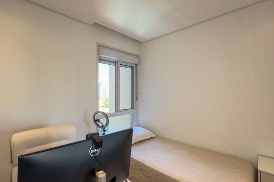 Quarto 3 de apartamento para alugar com 3 quartos, 134m² em Cidade Monções, São Paulo