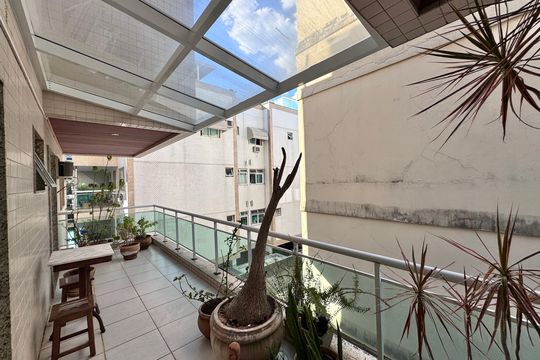 Varanda de apartamento à venda com 2 quartos, 95m² em Recreio dos Bandeirantes, Rio de Janeiro