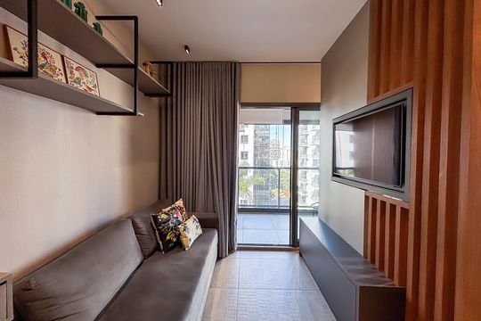 Apartamento para alugar com 1 quarto, 44m² em Pinheiros, São Paulo