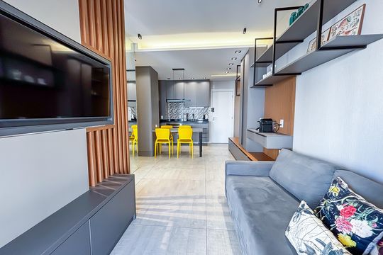 Apartamento para alugar com 1 quarto, 44m² em Pinheiros, São Paulo