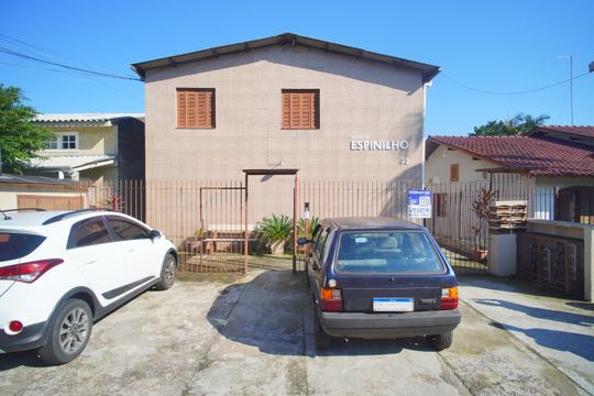 Fachada de apartamento à venda com 1 quarto, 37m² em Guarani, Novo Hamburgo