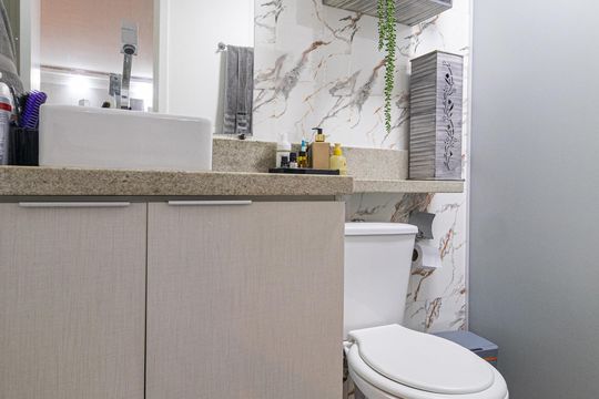 Banheiro de apartamento para alugar com 2 quartos, 39m² em Cangaiba, São Paulo