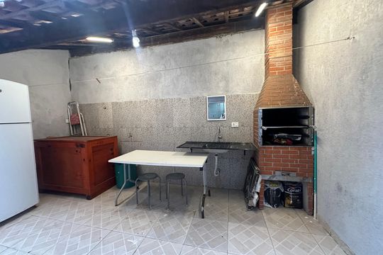 Churrasqueira de casa de condomínio à venda com 3 quartos, 209m² em Parque Esmeralda, Barueri