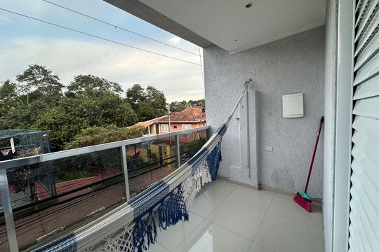 Varanda de casa de condomínio à venda com 3 quartos, 209m² em Parque Esmeralda, Barueri