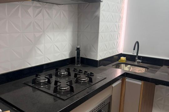 Cozinha de apartamento para alugar com 2 quartos, 44m² em Parque Bristol, São Bernardo do Campo