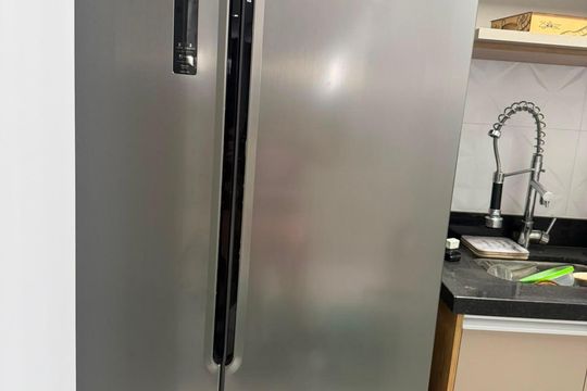 Cozinha de apartamento para alugar com 2 quartos, 44m² em Parque Bristol, São Bernardo do Campo