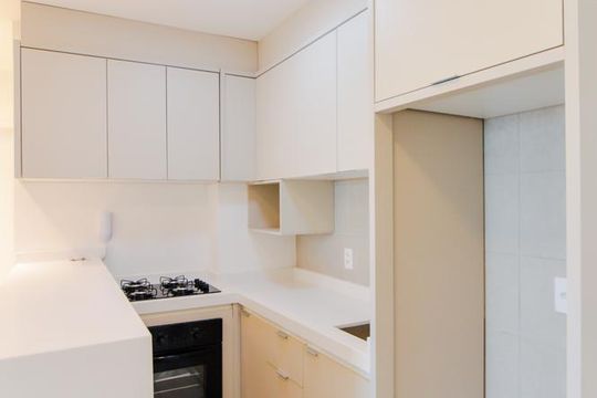 Cozinha de apartamento para alugar com 2 quartos, 48m² em Vila Augusta, Guarulhos