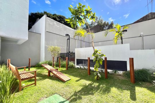 Área comum - Espaço pet de kitnet/studio à venda com 1 quarto, 28m² em Vila Clementino, São Paulo
