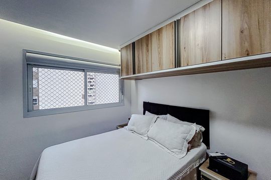 Quarto 1 - Suíte de apartamento à venda com 3 quartos, 68m² em Tatuapé, São Paulo
