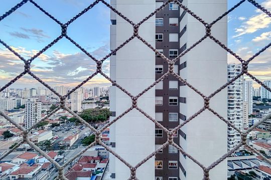 Vista da Sala de apartamento à venda com 3 quartos, 68m² em Tatuapé, São Paulo