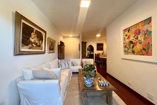 Sala de apartamento à venda com 3 quartos, 94m² em Leblon, Rio de Janeiro