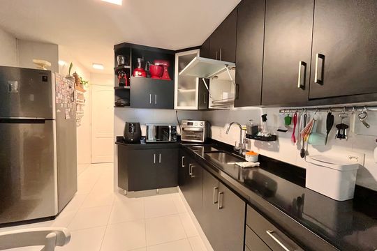 Cozinha de apartamento à venda com 3 quartos, 94m² em Leblon, Rio de Janeiro