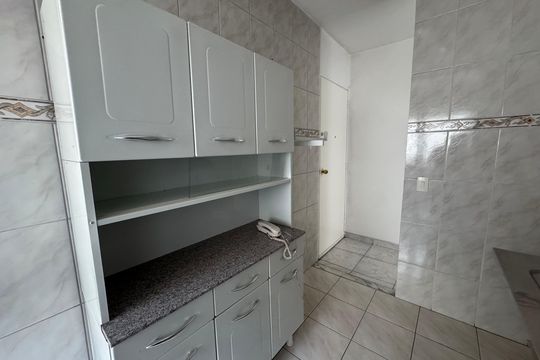 Cozinha de apartamento para alugar com 3 quartos, 54m² em Conjunto Promorar Raposo Tavares, São Paulo