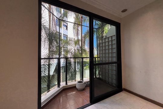 Varanda sala de apartamento à venda com 1 quarto, 60m² em Paraíso, São Paulo