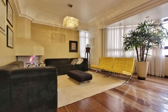Sala de apartamento à venda com 4 quartos, 194m² em Vila Gilda, Santo André